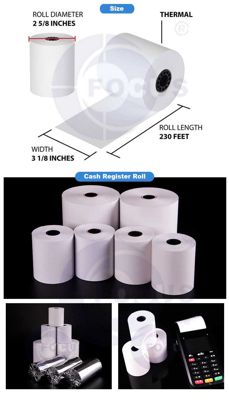Chine fabricant de haute qualité rouleau de papier thermique,supermarché/banque/ATM pos rouleau de papier thermique 1