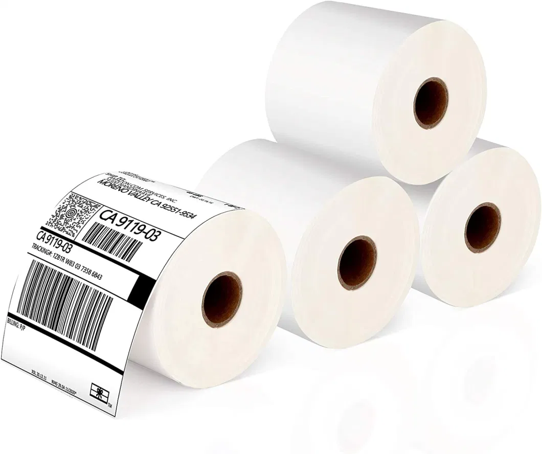 Petit pain enorme thermique 70GSM 75GSM d'étiquetage d'expédition d'Eco de label thermique 2