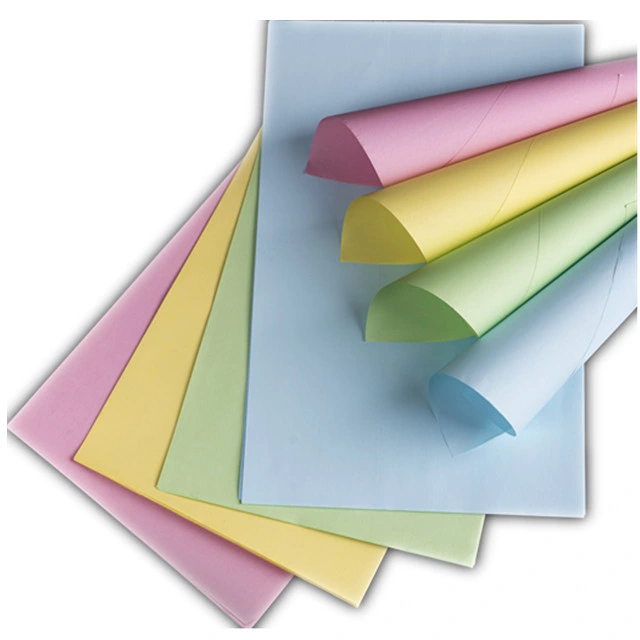 Image lisse Auto-copie bleue du papier NCR Jumbo Rolls 5