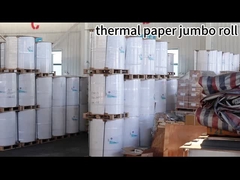 Image claire Surface à haute douceur Jumbo en rouleau de papier thermique pour le registre pos