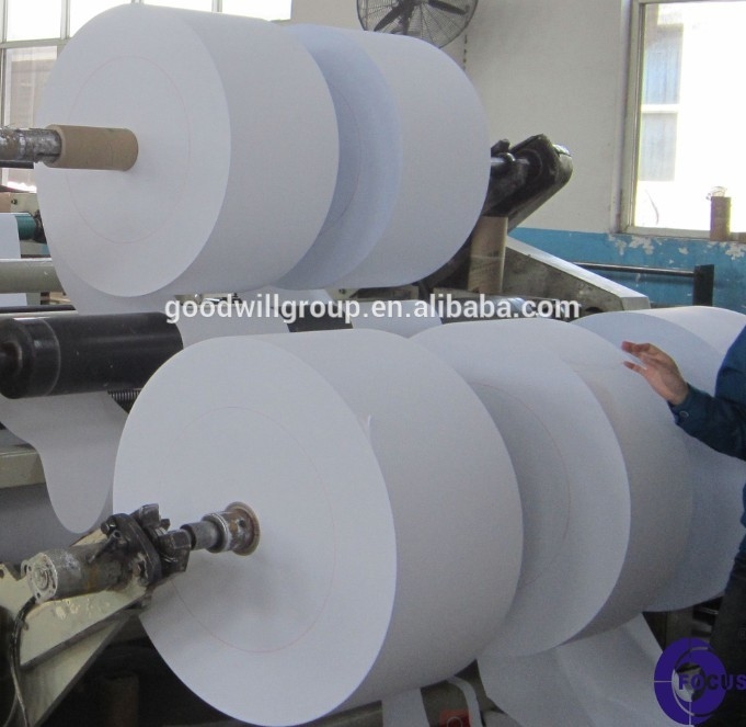 100% Virgin Wood Pulp Thermal Printer Paper Jumbo Paper Roll Thermal Receipt Paper