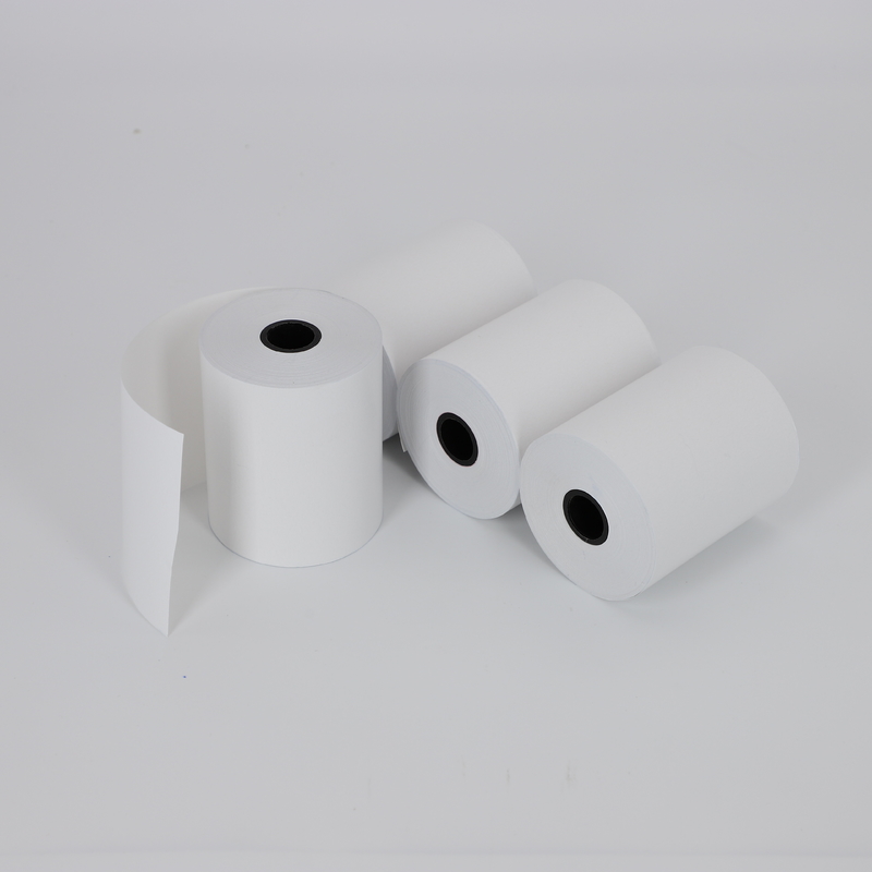 Virgin Wood Pulp FSC Jumbo Thermal Paper Roll For ATM / POS Roll