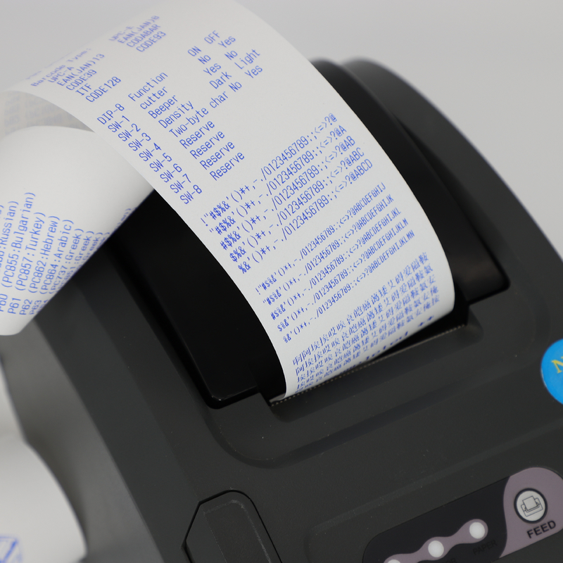 100% Virgin Soft Wood Pulp Sharp Image Thermal Paper 45GSM 48GSM 55GSM