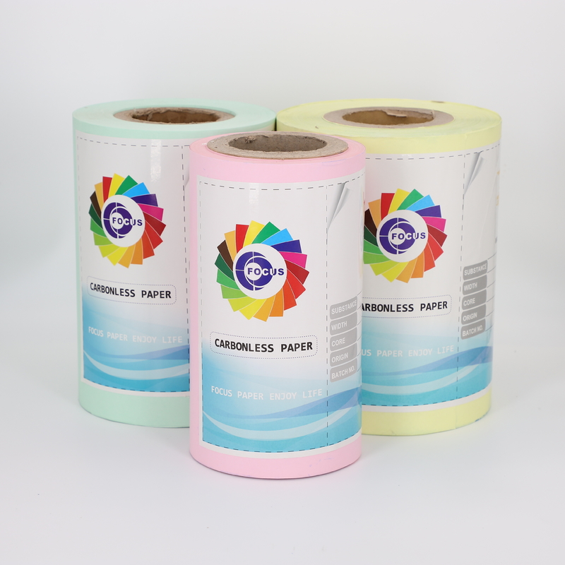 100% Wood Pulp Carbonless NCR Paper Blue Image & Black Image