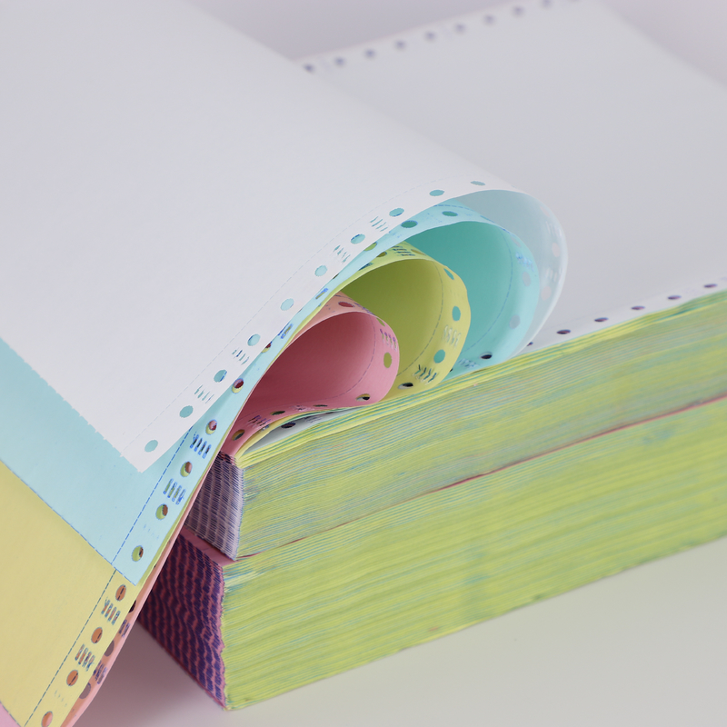 A GRADE Invoice CB/CFB/CF Carbonless Paper For Continuous Bill