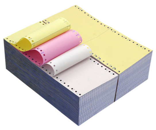 A3 Size Black Image 4ply Carbonless Paper