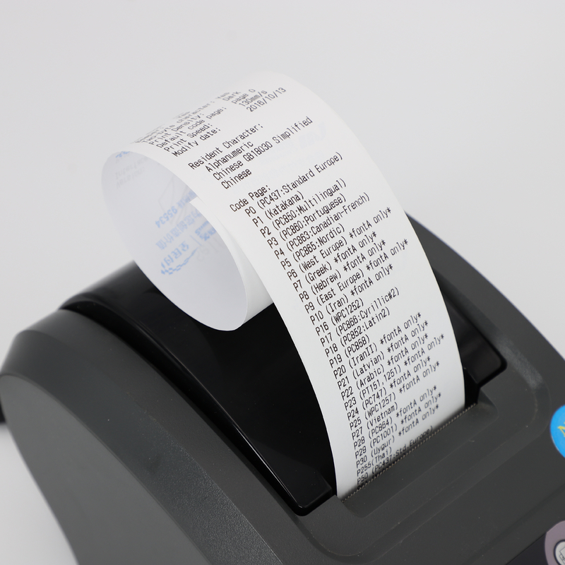 Virgin Wood Pulp FSC Jumbo Thermal Paper Roll For ATM / POS Roll