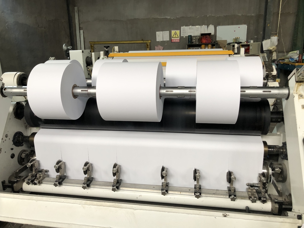 Virgin Wood Pulp FSC Jumbo Thermal Paper Roll For ATM / POS Roll