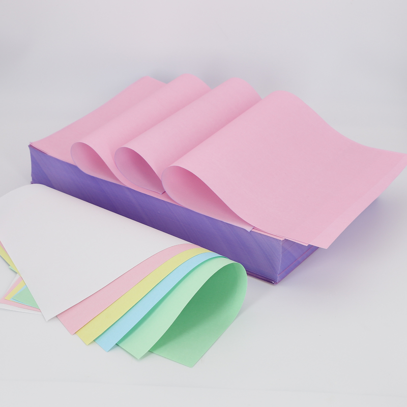 White Pink Yellow Blue Green CB CFB CF Self Copy NCR Paper Jumbo Rolls