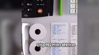 Papier thermique sans BPA pour des impressions POS nettes