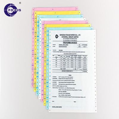 Acid Free NCR Paper 100% Virgin Wood Pulp Perfect For Forms Manufacturing