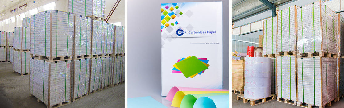 100% Virgin Wood Pulp Focus Carbonless Paper For Bills