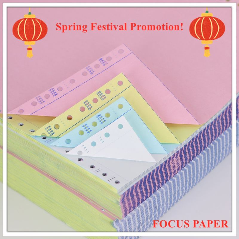 Carbonless Auto Copy Paper and Acid-Free for Customer Requirements