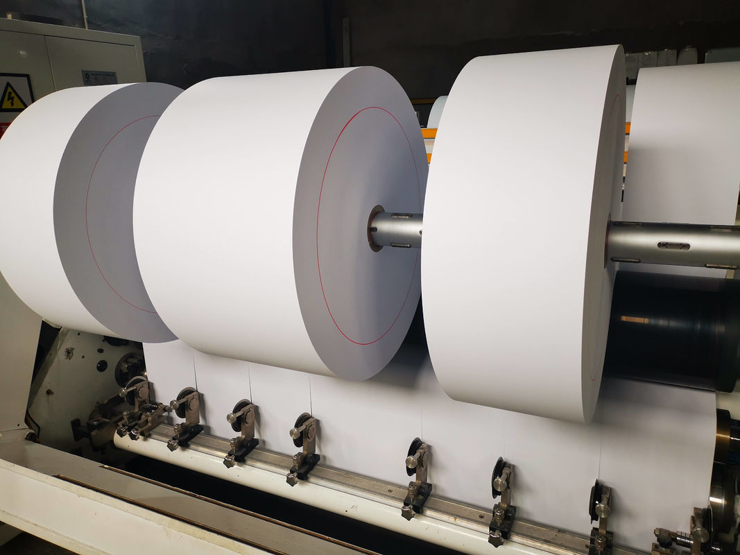 Focus Brand 100% Virgin Wood Pulp Thermal Paper Jumbo Roll Width 762-1270mm