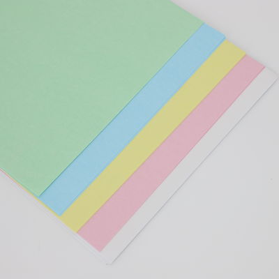 Papier NCR noir pour imprimantes laser Blanc Rose Jaune Bleu Vert 43*61cm Papier sans carbone