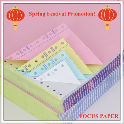 Carbonless Auto Copy Paper and Acid-Free for Customer Requirements